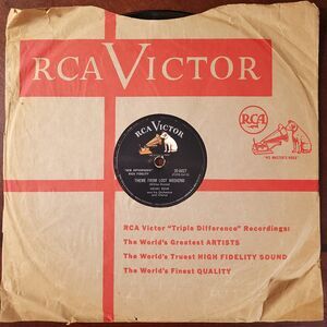 Henri Rene 78 RPM - Theme From Lost Weekend / Water Tumbler Tune - RCA Victor E-